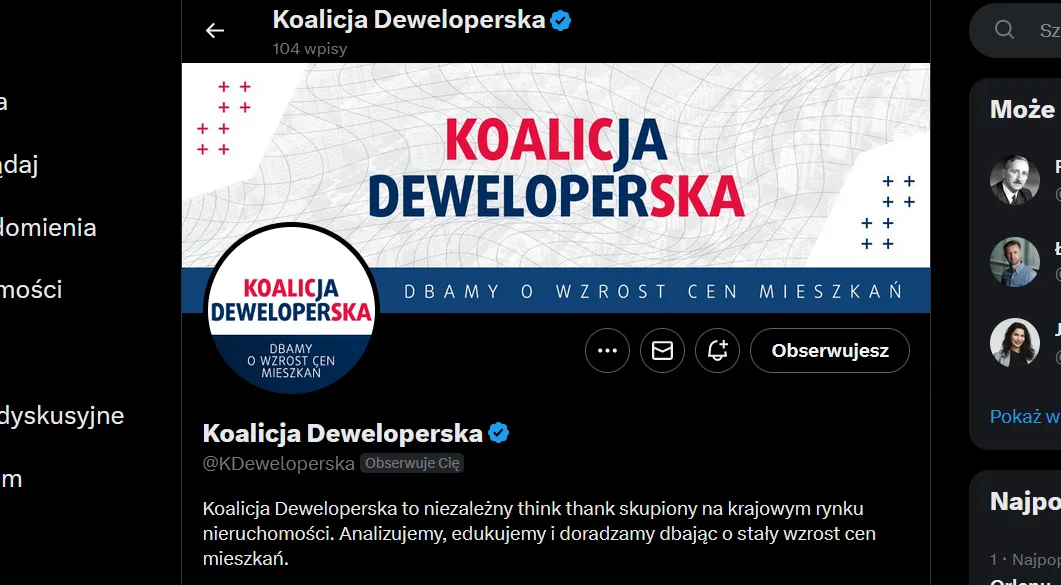 koalicja deweloperska